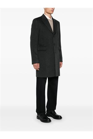 Charcoal grey single-breasted coat PAUL SMITH | M1R222PJ0011070